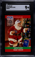 1990 pro set santa clause sgc 9