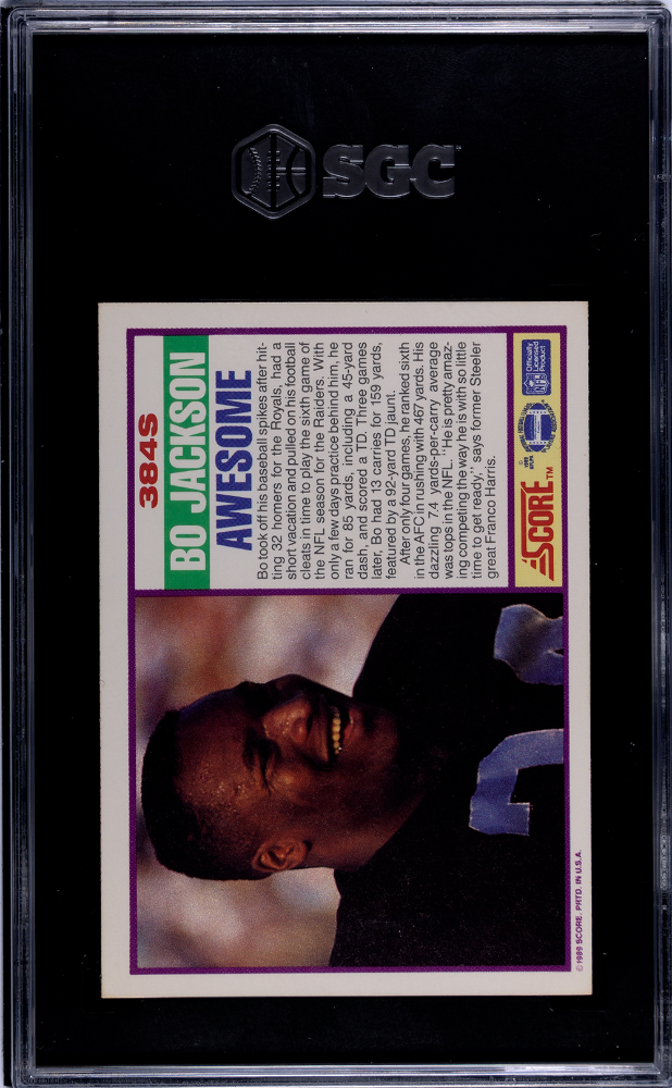 Bo Jackson score