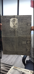 1906 newspaper Walter j Travis 1st American